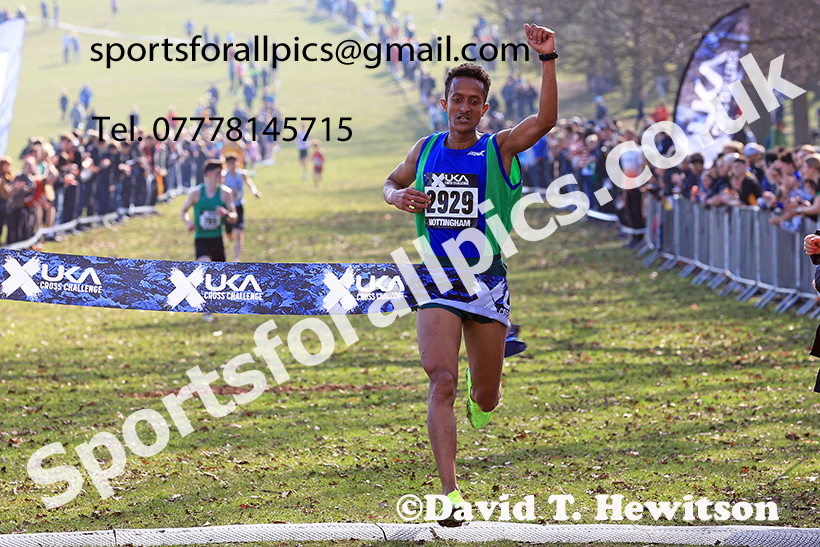 Mens under-20s 2025 UK CAU Inter Counties Cross Country Champs., Wollaton Park, Nottingham. Photo: David T. Hewitson/Sports for All Pics